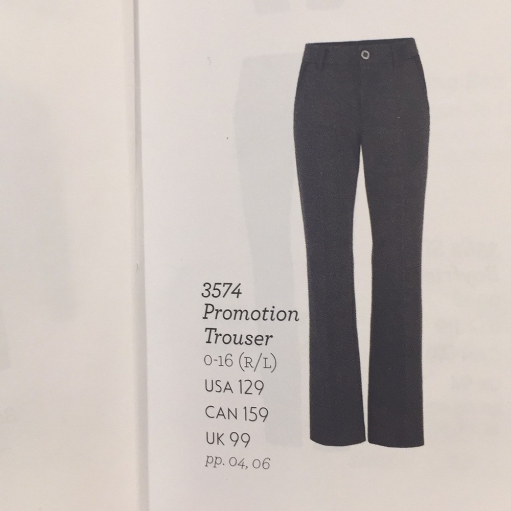 CAbi Charcoal Promotion Trouser